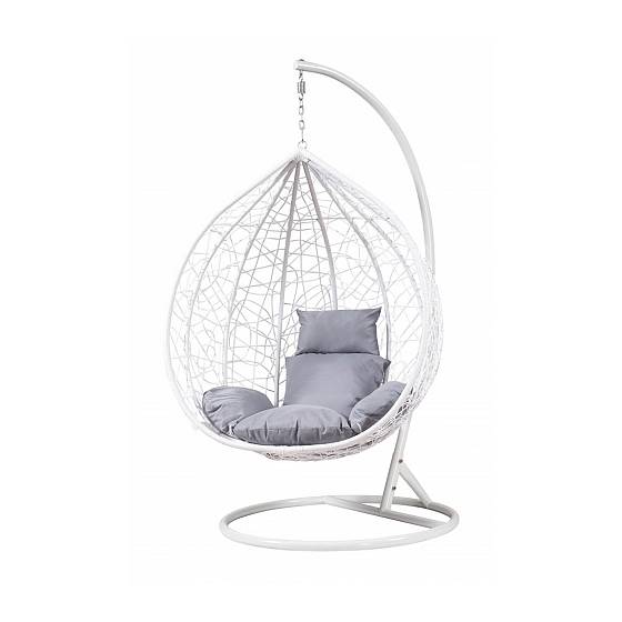 Hanging chair cocoon Galant White 