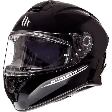 Motorcycle helmet MT Targo S Solid A1 Matt Black ECE2206 L  - photo 1