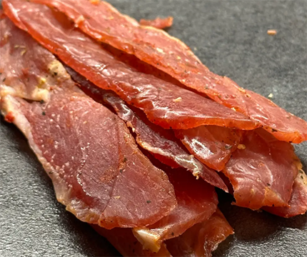 Jerky, chicken, pork, veal 
