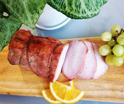 Baked meat (homemade) 