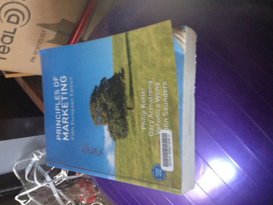 Fundamentals of Marketing, 5th European Edition - Philip Kotler, Gary Armstrong, Veronica Wong, D Sa 