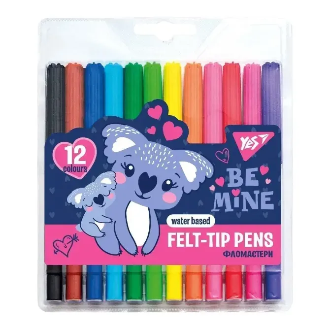 Yes Koala markers, 12 colors  - photo 1