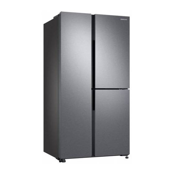 Refrigerator SBS Samsung RS63R5591SL 