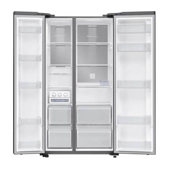 Refrigerator SBS Samsung RS62R50314G 