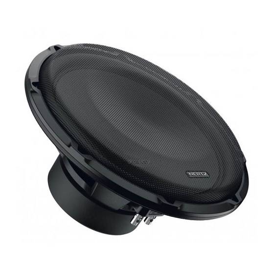 Subwoofer Hertz CS 300S4 