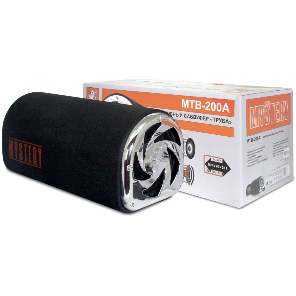 Subwoofer Mystery MTB-200A  - photo 2