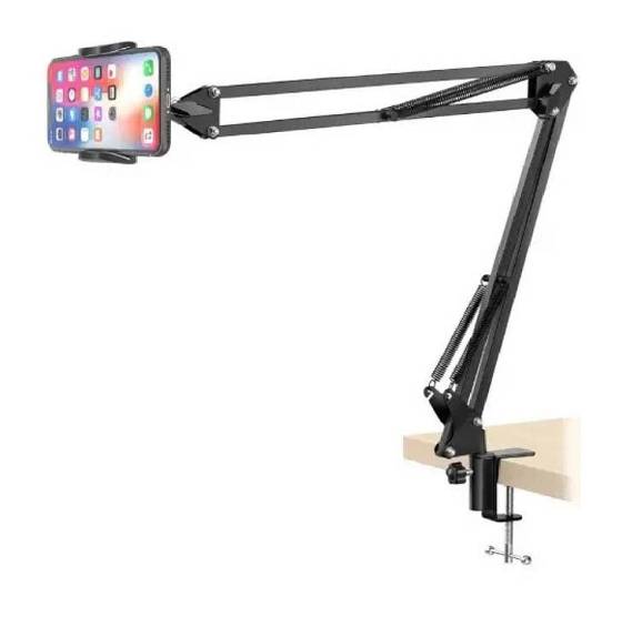 Desktop holder pantograph stand for phone 