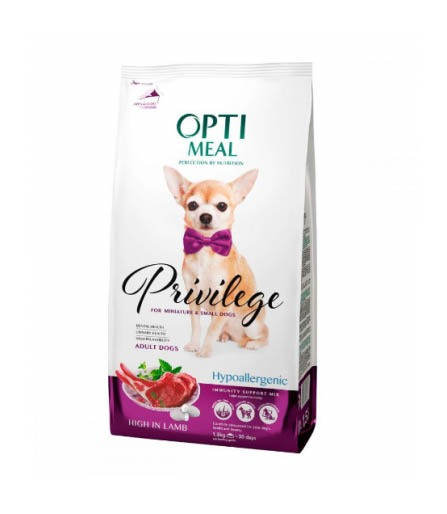 Dry food Optimeal Privilege Hypoallergenic Small Breeds  - photo 1