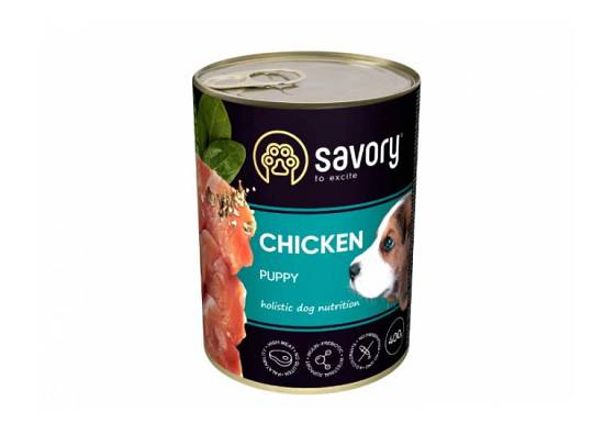 Wet food for puppies Savory 400 g 